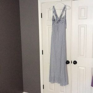 Gap strapless, convertible, infinity, maxi dress